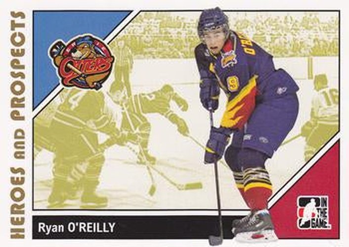 #83 Ryan O'Reilly - Erie Otters - 2007-08 In The Game Heroes and Prospects Hockey