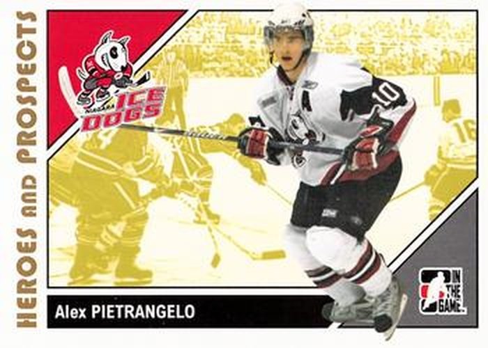 #89 Alex Pietrangelo - Niagara IceDogs - 2007-08 In The Game Heroes and Prospects Hockey