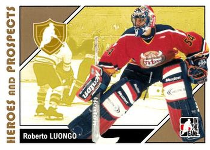 #8 Roberto Luongo - Acadie-Bathurst Titan - 2007-08 In The Game Heroes and Prospects Hockey