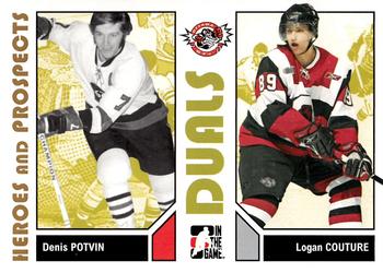 #95 Denis Potvin / Logan Couture - Ottawa 67's - 2007-08 In The Game Heroes and Prospects Hockey