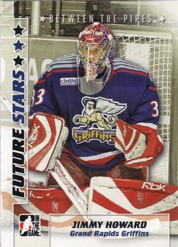 #20 Jimmy Howard - Grand Rapids Griffins - 2007-08 In The Game Between the Pipes Hockey
