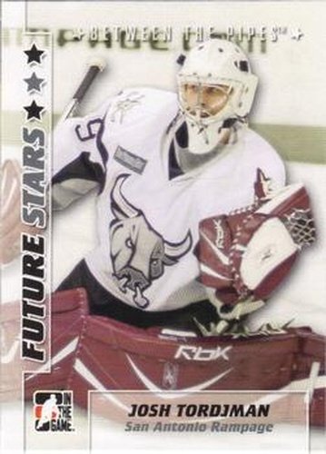 #26 Josh Tordjman - San Antonio Rampage - 2007-08 In The Game Between the Pipes Hockey