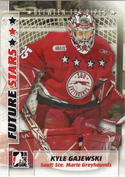 #33 Kyle Gajewski - Sault Ste. Marie Greyhounds - 2007-08 In The Game Between the Pipes Hockey