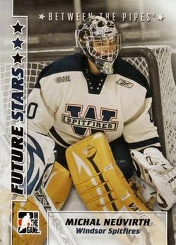 #39 Michal Neuvirth - Windsor Spitfires - 2007-08 In The Game Between the Pipes Hockey