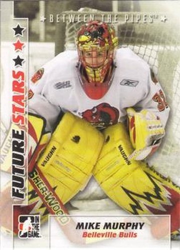 #40 Mike Murphy - Belleville Bulls - 2007-08 In The Game Between the Pipes Hockey
