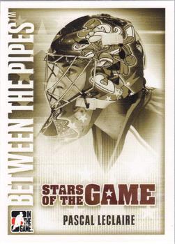 #69 Pascal Leclaire - Columbus Blue Jackets - 2007-08 In The Game Between the Pipes Hockey