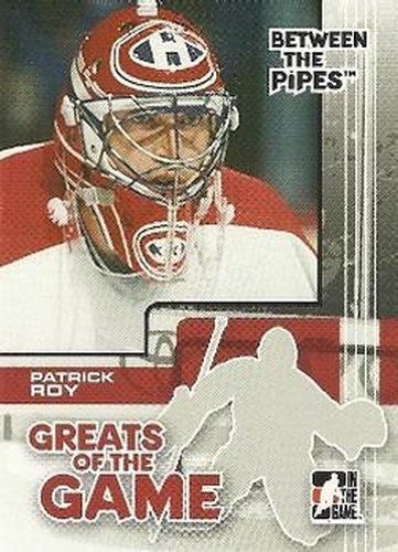 #84 Patrick Roy - Montreal Canadiens - 2007-08 In The Game Between the Pipes Hockey