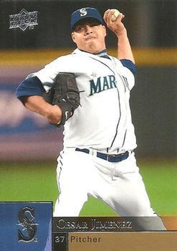 #857 Cesar Jimenez - Seattle Mariners - 2009 Upper Deck Baseball