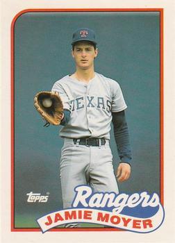 #85T Jamie Moyer - Texas Rangers - 1989 Topps Traded Baseball
