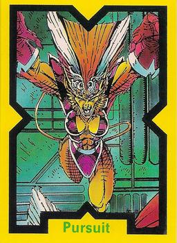 #85 Pursuit - 1991 Marvel Comic Images X-Force