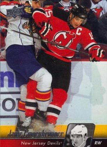 #85 Jamie Langenbrunner - New Jersey Devils - 2010-11 Upper Deck Hockey