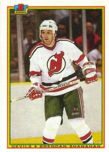 #85 Brendan Shanahan - New Jersey Devils - 1990-91 Bowman Hockey