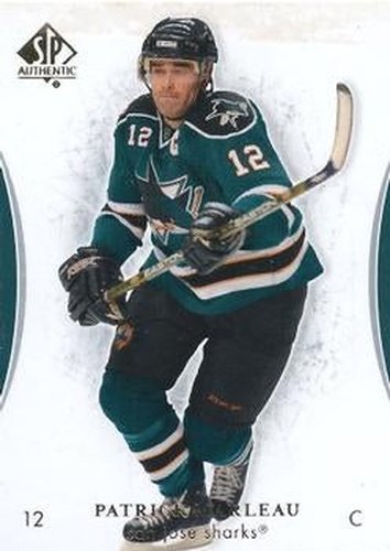 #85 Patrick Marleau - San Jose Sharks - 2007-08 SP Authentic Hockey