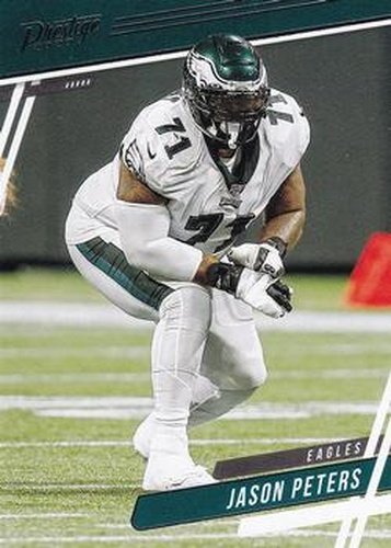 #85 Jason Peters - Philadelphia Eagles - 2020 Panini Prestige Football
