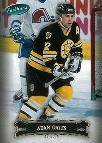 #85 Adam Oates - Boston Bruins - 2006-07 Parkhurst Hockey