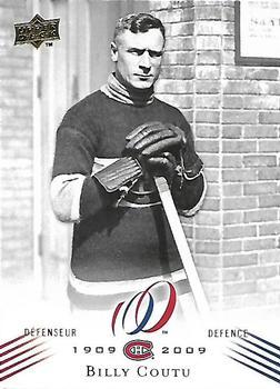 #85 Billy Coutu - Montreal Canadiens - 2008-09 Upper Deck Montreal Canadiens Centennial Hockey