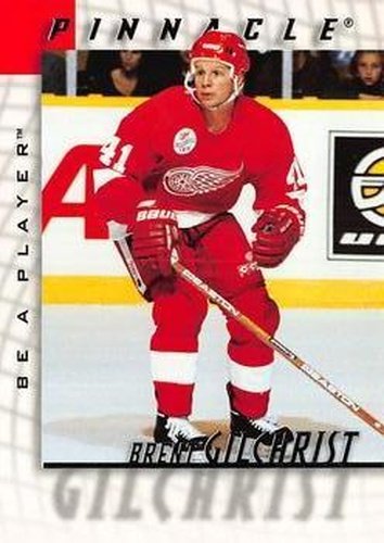 #85 Brent Gilchrist - Detroit Red Wings - 1997-98 Pinnacle Be a Player Hockey