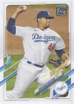 #85 Brusdar Graterol - Los Angeles Dodgers - 2021 Topps Baseball