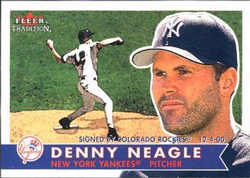 #85 Denny Neagle - Colorado Rockies - 2001 Fleer Tradition Baseball