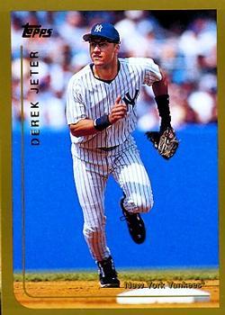 #85 Derek Jeter - New York Yankees - 1999 Topps Baseball