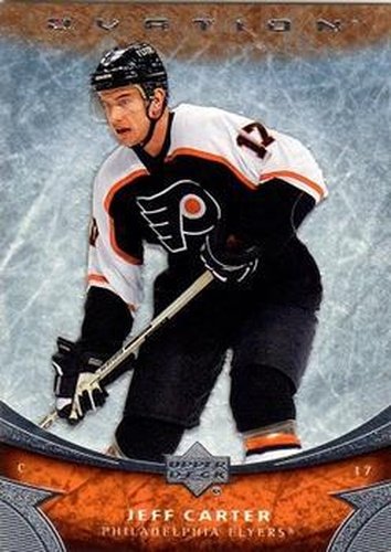 #85 Jeff Carter - Philadelphia Flyers - 2006-07 Upper Deck Ovation Hockey