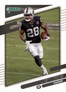 #85 Josh Jacobs - Las Vegas Raiders - 2021 Donruss Football