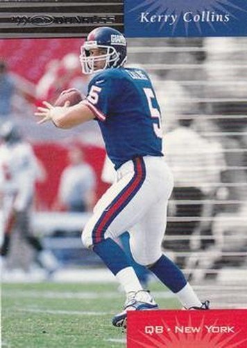 #85 Kerry Collins - New York Giants - 1999 Donruss Football