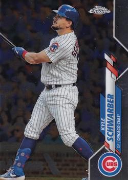 #85 Kyle Schwarber - Chicago Cubs - 2020 Topps Chrome Baseball