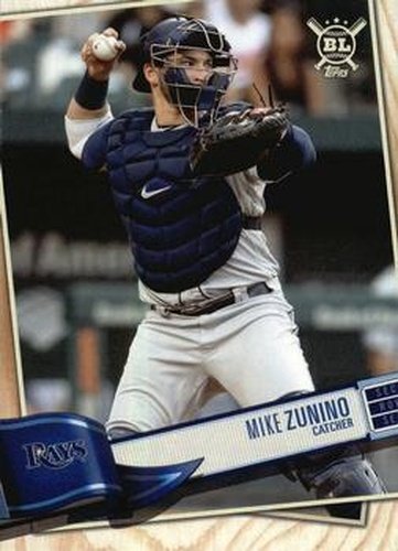 #85 Mike Zunino - Tampa Bay Rays - 2019 Topps Big League Baseball
