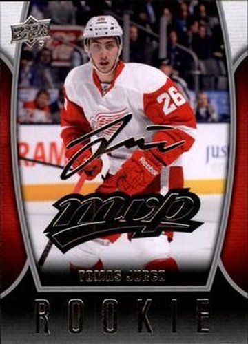 #85 Tomas Jurco - Detroit Red Wings - 2013-14 Upper Deck - MVP Hockey