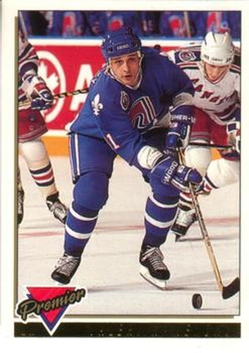 #85 Valeri Kamensky - Quebec Nordiques - 1993-94 O-Pee-Chee Premier Hockey - Gold