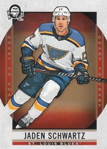 #85 Jaden Schwartz - St. Louis Blues - 2018-19 O-Pee-Chee Coast to Coast Hockey