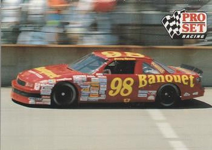 #85 Jimmy Spencer's Car - Travis Carter Enterprises - 1991 Pro Set Racing
