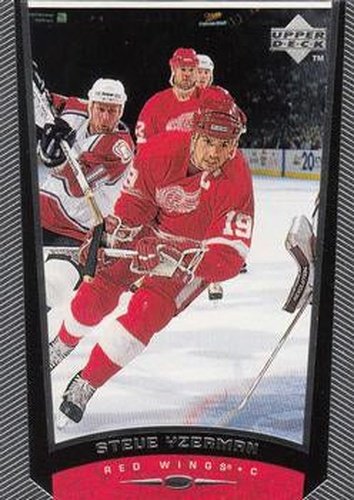 #85 Steve Yzerman - Detroit Red Wings - 1998-99 Upper Deck Hockey