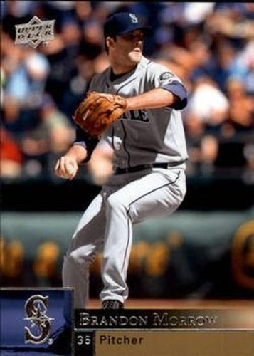#860 Brandon Morrow - Seattle Mariners - 2009 Upper Deck Baseball