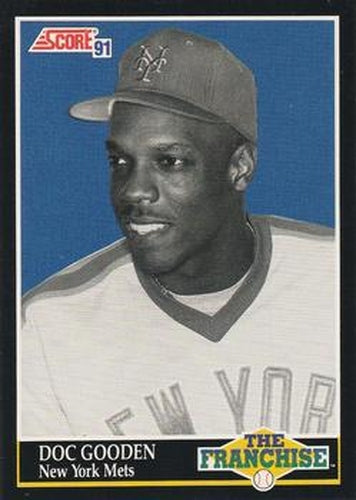 #866 Doc Gooden - New York Mets - 1991 Score Baseball