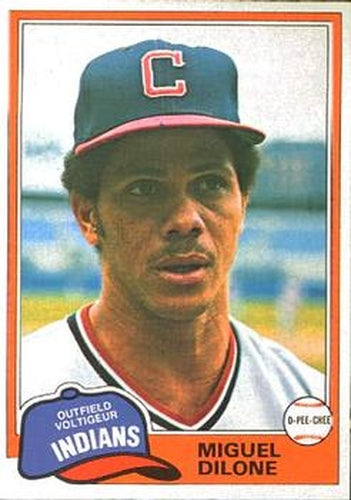 #141 Miguel Dilone - Cleveland Indians - 1981 O-Pee-Chee Baseball