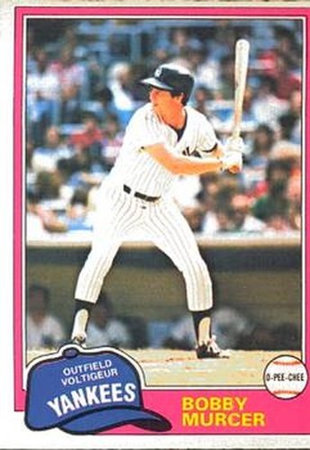 #253 Bobby Murcer - New York Yankees - 1981 O-Pee-Chee Baseball