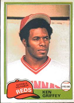 #280 Ken Griffey - Cincinnati Reds - 1981 O-Pee-Chee Baseball