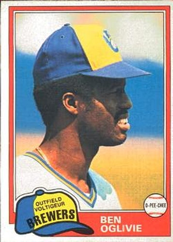 #340 Ben Oglivie - Milwaukee Brewers - 1981 O-Pee-Chee Baseball