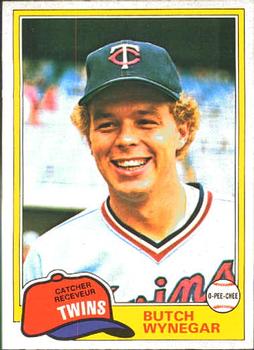 #61 Butch Wynegar - Minnesota Twins - 1981 O-Pee-Chee Baseball