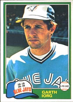 #78 Garth Iorg - Toronto Blue Jays - 1981 O-Pee-Chee Baseball