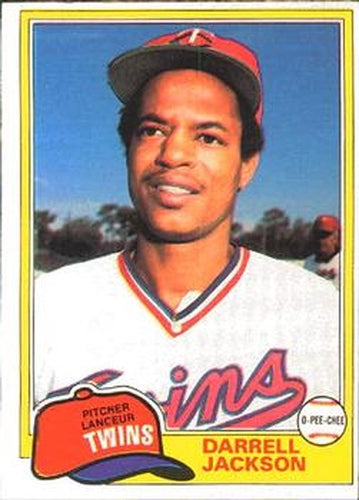 #89 Darrell Jackson - Minnesota Twins - 1981 O-Pee-Chee Baseball