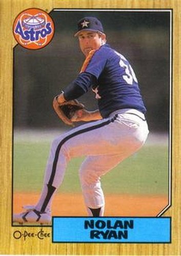 #155 Nolan Ryan - Houston Astros - 1987 O-Pee-Chee Baseball