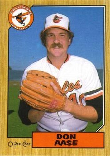 #207 Don Aase - Baltimore Orioles - 1987 O-Pee-Chee Baseball