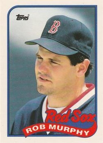 #86T Rob Murphy - Boston Red Sox - 1989 Topps Traded Baseball