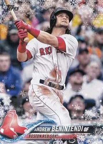 #HMW86 Andrew Benintendi - Boston Red Sox - 2018 Topps Holiday Baseball