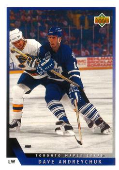 #86 Dave Andreychuk - Toronto Maple Leafs - 1993-94 Upper Deck Hockey