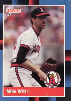 #86 Mike Witt - California Angels - 1988 Donruss Baseball