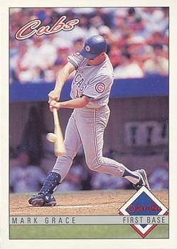 #86 Mark Grace - Chicago Cubs - 1993 O-Pee-Chee Baseball